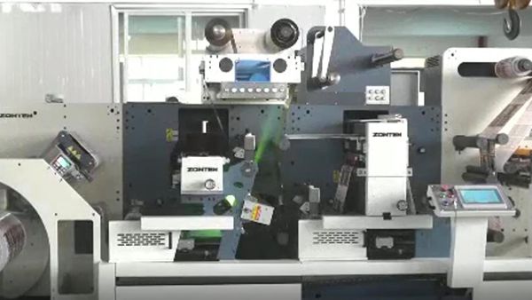Machine de découpe semi-rotative / Découpeuse semi-rotative, ZMQ-370