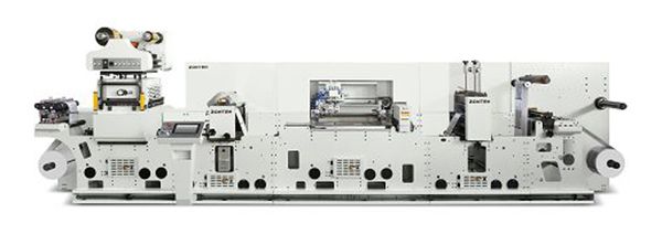 Machine de finition d'étiquettes / Finisseuse d'étiquettes